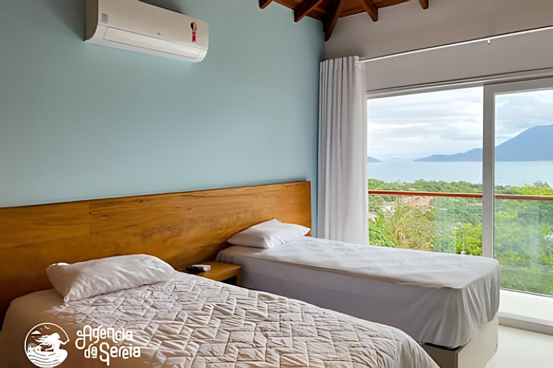 Linda Casa Com Vista Incrivel Em Condominio No Sul Da Ilha Илябела Екстериор снимка