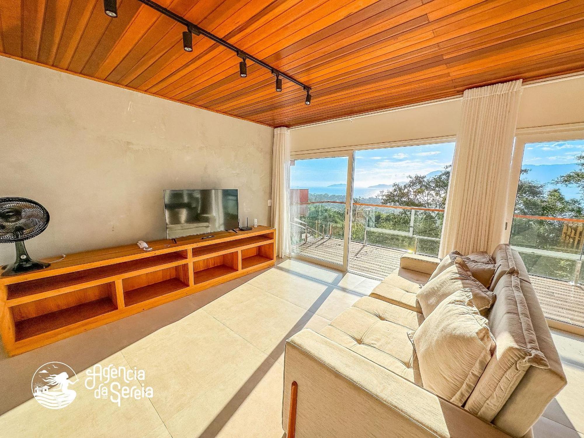 Linda Casa Com Vista Incrivel Em Condominio No Sul Da Ilha Илябела Екстериор снимка